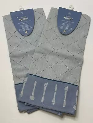 MICHAEL GRAVES Design Kitchen Towels-Set Of 2-NEW • $9.99
