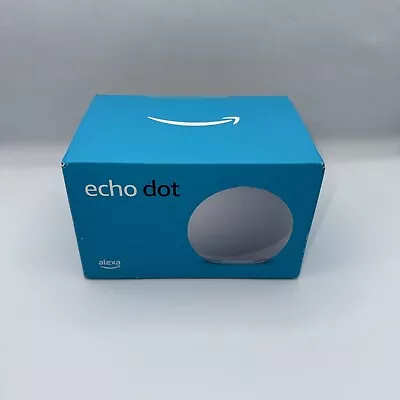 New Amazon Echo Dot 5th Gen. Smart Speaker - Glacier White • $32.99