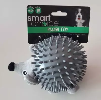 £5 • Buy X1 Bobble Ball Hedgehog - Grey - 17cm - Dog Toy