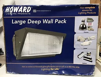 Howard Lighting LDWP-400-PS-4T 400 Watt Pulse Start Metal Halide Large Deep Wall • $169.99