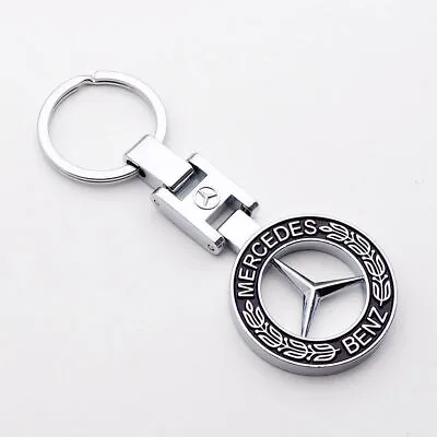 3D Metal Key Chain Ring For Mercedes Benz AMG Sport Car Home Decoration Gift • $8.99