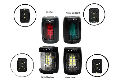 Pactrade Marine Boat Mini Green Red Starboard Masthead LED Navigation Light • $33.99