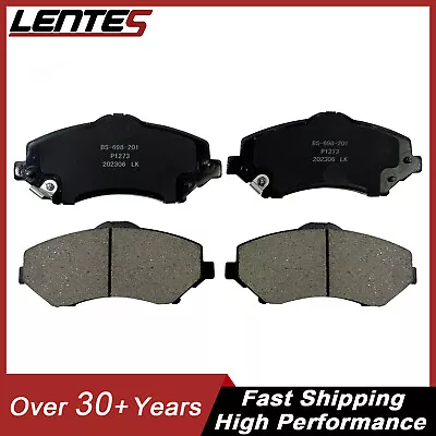 4 Front Ceramic Brake Pads For 2008 - 2016 Town & Country Grand Caravan Wrangler • $23.19