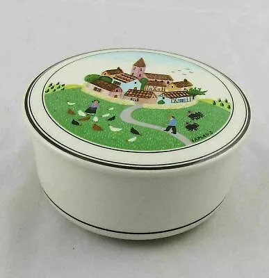 Villeroy & Boch Design Naif Laplau Covered Box Jar • $17.95