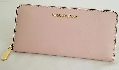 🌞michael Kors Hamilton Large Pink Ballet Saffiano Gold Tote Bag+/or Wallet🌺nwt • $92.99