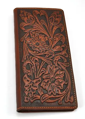 Montana West Western Bi-Fold Men's Wallet Genuine Leather  • $30