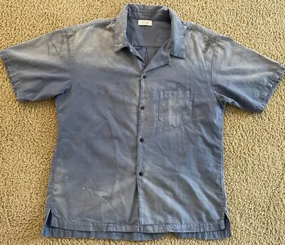John Elliott Petrol Button Up Shirt Sz. XL • $95
