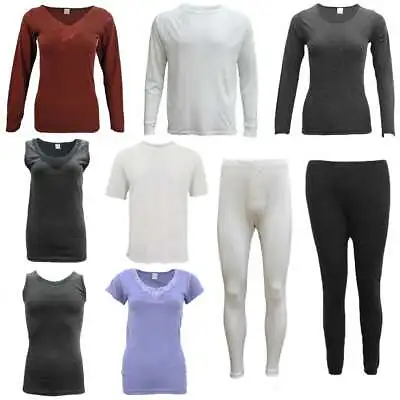 Mens Womens Merino Wool Top Pants Thermal Leggings Long Johns Underwear Pajamas • $15.10