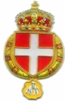 Medieval Italy Royal Holy Order Society Church Knight House Savoy Crest Vatican • $24.99