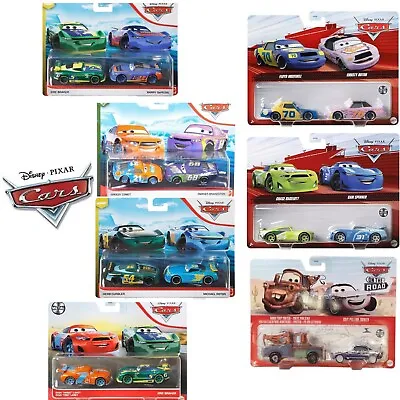 Disney Pixar Cars 2-pack Scale 1:55 *choose Vehicles Eric Braker Herb Cubler Apb • £25.07