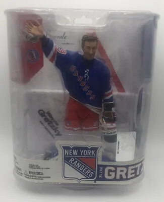 New York Rangers Wayne Gretzky NHL Legends McFarlane Series 6 Farewell • $18.39