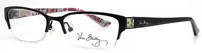 VERA BRADLEY Erin Paisley Meets Plaid (PMP) Black Womens Eyeglasses 50-16-125 • $33.97