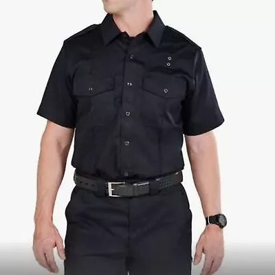 5.11 Tactical Men's Twill PDU Class Black Short Sleeve Shirt. 2XL 18-18.5 Tall • $29.99