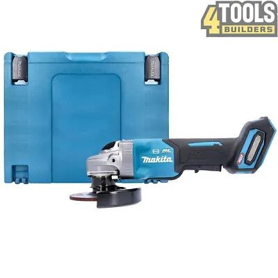 Makita GA013GZ01 40V Max XGT Brushless Paddle Switch 125mm Angle Grinder In Case • £226.25