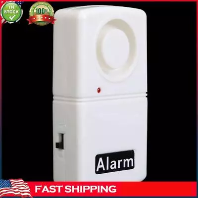 New White Wireless Window Door Vibration Alarm Home Security System • $6.89