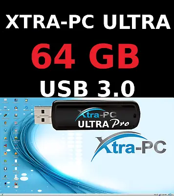 XTRA-PC ULTRA PRO 64 GB USB SYSTEM. Don't Buy A New Laptop This Is Much Better • $70