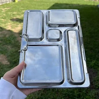 PlanetBox Rover Stainless Steel Lunch Box 5 Compartments • $24.29