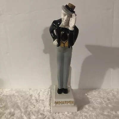 Vintage I. W. Harper Decanter Man In Top Hat (Crack In One Hand) - See Pictures • $48