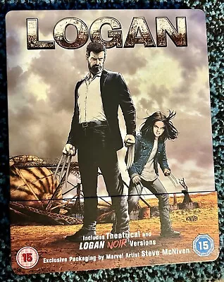 Logan -  Steelbook (Blu-ray) Theatrical And Logan Noir W/ J-Card • £9.99