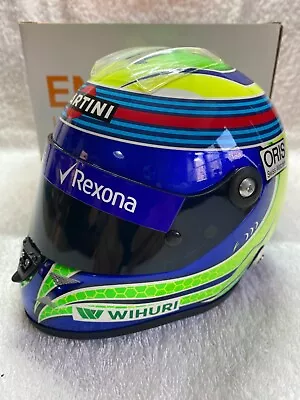 1/2 Scale Helmet Felipe Massa 2016 Williams FW38 Schubert Mini Helmet • $178.81