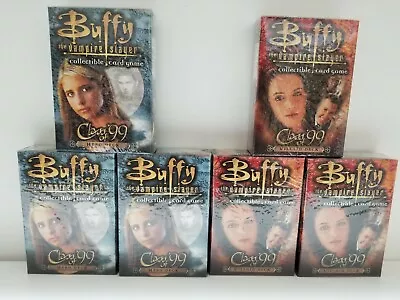 $14.96 • Buy Buffy The Vampire Slayer Class Of 99 Deck Villain And Hero Deck LOT Of 6 BOX