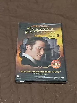 Murdoch Mysteries Season 8 (DVD 2014) NEW AND SEALED ITV STUDIOS • $15.99