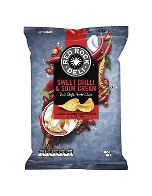 Red Rock Chip Sweet Chilli And Sour Cream 165g • $7.95