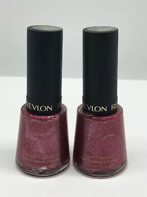 Velvet Ruby #001- Revlon Super Lustrous Nail Polish - 2 Pack-Free Shipping • $9.99