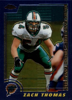 $0.99 • Buy 2000 Topps Chrome Football Card #48 Zach Thomas