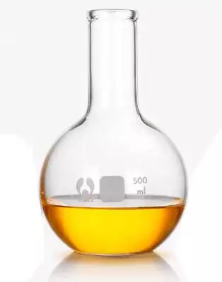 Lab Glassware Supply 50ml-5000ml Transparent Flask Round Bottom Flat Bottom • $10.14