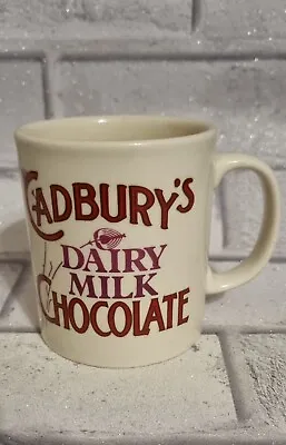 £4 • Buy Cadbury's Dairy Milk Chocolate - Mug - Staffordshire Tableware 2005 Never Used.