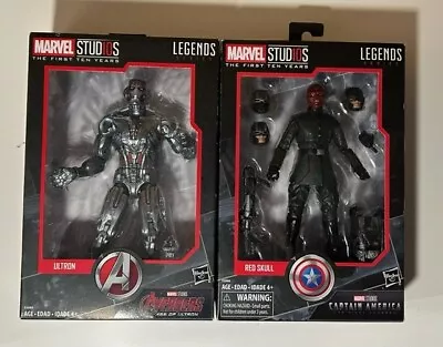 MARVEL LEGENDS 10 Years Of MCU ULTRON & RED SKULL MIB • $60