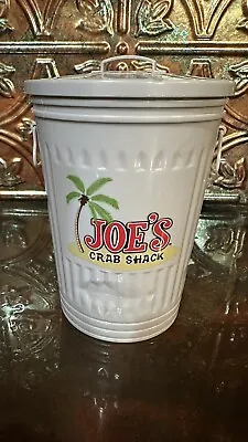 $9 • Buy Joe's Crab Shack Trash Can Drinking Cup With Lid, 5 Tall, New