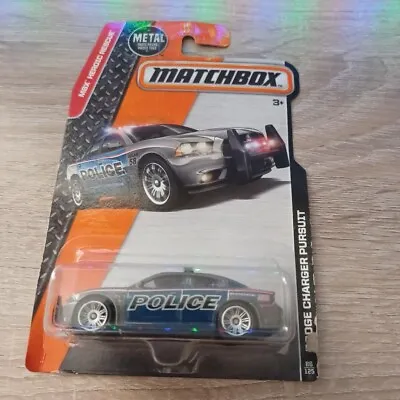 Matchbox 1/64 Diecast MBX Heroic Rescue Damage Blister Dodge Charger Pursuit • $5