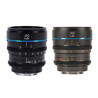 SIRUI Night Walker 24mm T1.2 S35 Cine Lens Series For EM4/3RFFuji XF Mount • £261.75