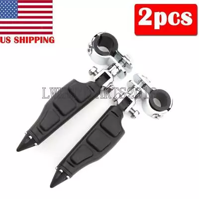 $74.80 • Buy Highway Crash Bar Foot Pegs For Yamaha V-Star 650 950 1100 1300 Classic Custom