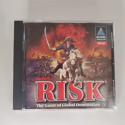 Risk The Game Of Global Domination (PC 1997) - CD-ROM Hasbro Windows 95 Compute • $9.99