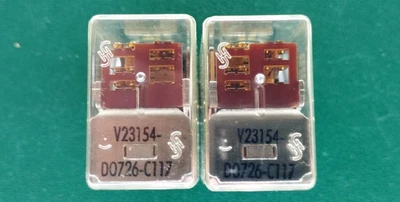 $33 • Buy 2 PCS V23154 D0726-C117 SIGNAL RELAY NEW GOLD PLATED PINS Siemens