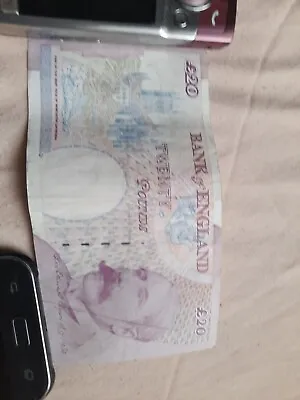 Old 20 Pound Note Uncirculated Aa09 1999 • £300