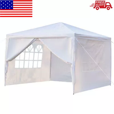 10 X10  Garden Gazebo Marquee Party Tent Wedding Canopy Shade Outdoor Waterproof • $73.24