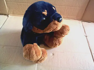 Keel Toys Rottweiler Pup Puppy With Collar 12 Inch • £5