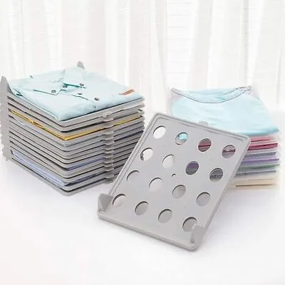 Wardrobe Storage Dressbook Plastic Clothing Folding Board T Shirt Organizer • £5.11