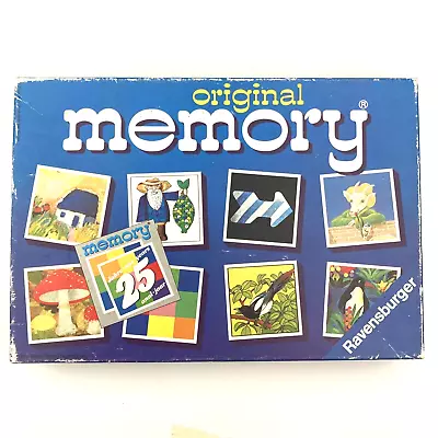 Vintage 1981 Ravensburger Original Memory Childrens Family Picture Game COMPLETE • $38