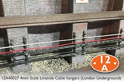 OO / 4mm Scale Model Lineside Cable Hangers - BR / London Underground • £4.99