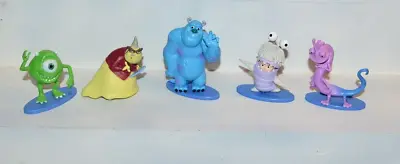 Disney Pixar Monsters Inc University Mini Figures Playset Cake Toppers PVC 5pc • $9.50