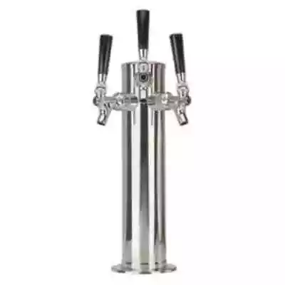 Micro Matic DS-133-PSS-W 3  Column Tower - Polished Stainless Steel - Air-Cooled • $149