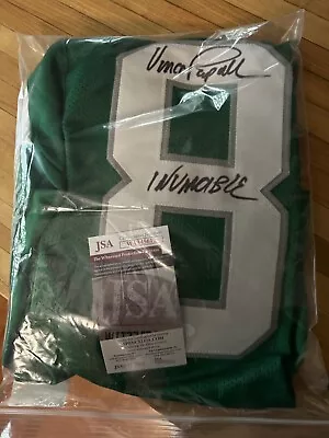 Vince Papale  Invincible  Signed Autographed Eagles Green Custom Jersey Jsa Coa • $68