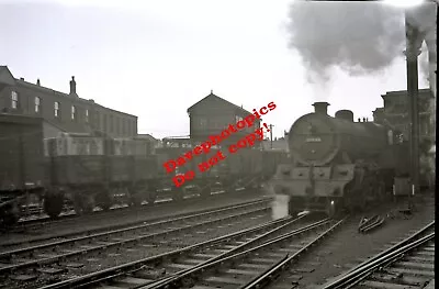 B&W Railway Negative (6mx9cm) 10448 On Blackpool To Wigan  Train Leaving Preston • £3.75