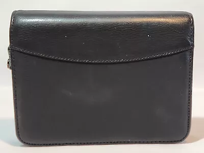 Franklin Covey Napa Leather Organizer POCKET Planner 6-Ring BLACK 7.5  X 5.5  • $19.99