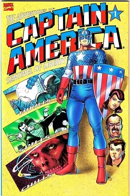 THE ADVENTURES OF CAPTAIN AMERICA #1 2 3 4 NM Signed 4X Kevin Maguire 1991-92 • £64.33